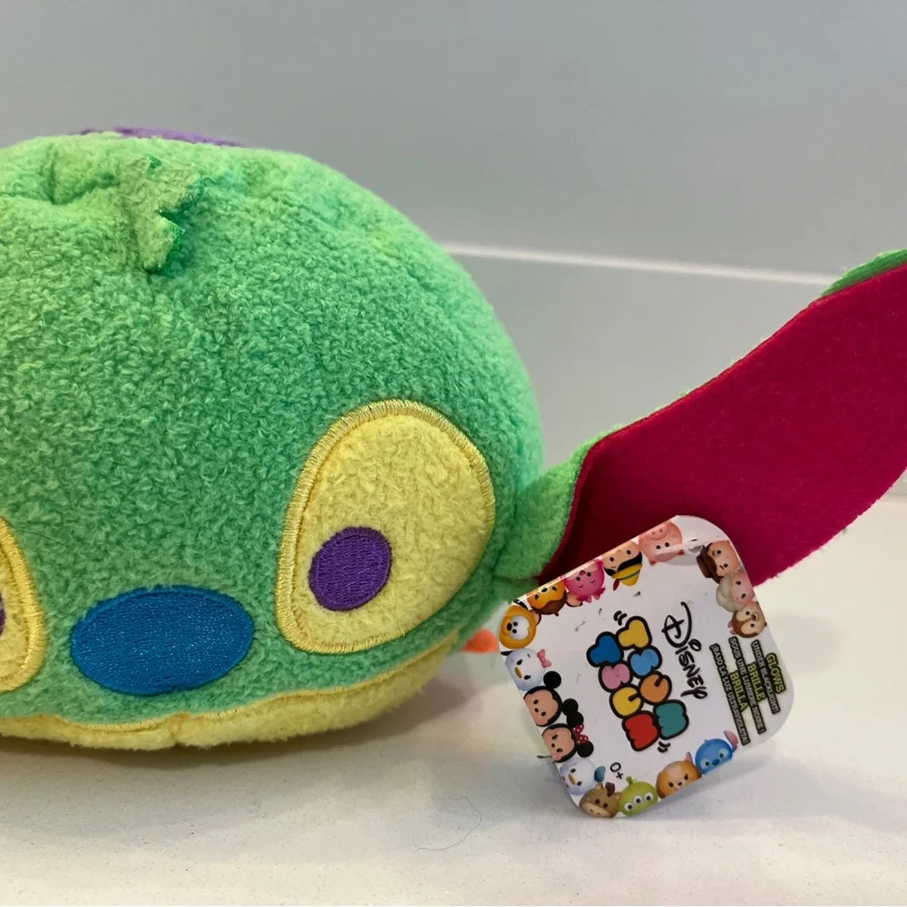 NWT Disney stitch lime green neon Tsum Tsum